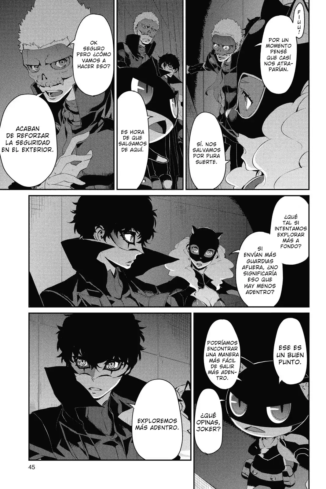 Persona 5 capítulo 13, página 6