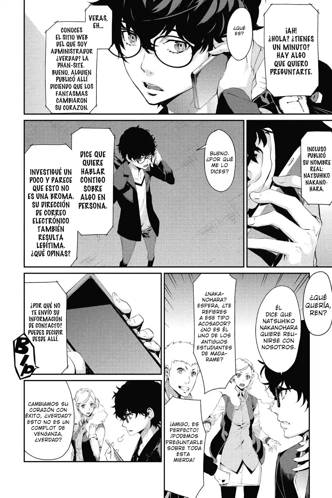 Persona 5 capítulo 13, página 11