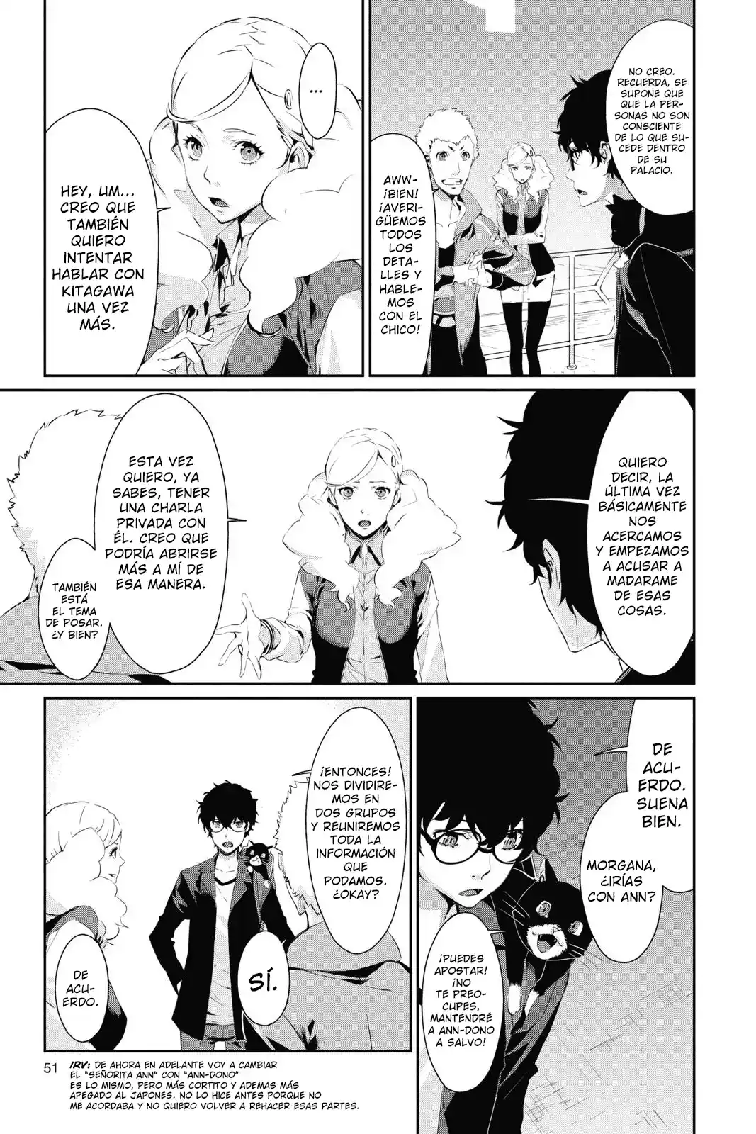 Persona 5 capítulo 13, página 12