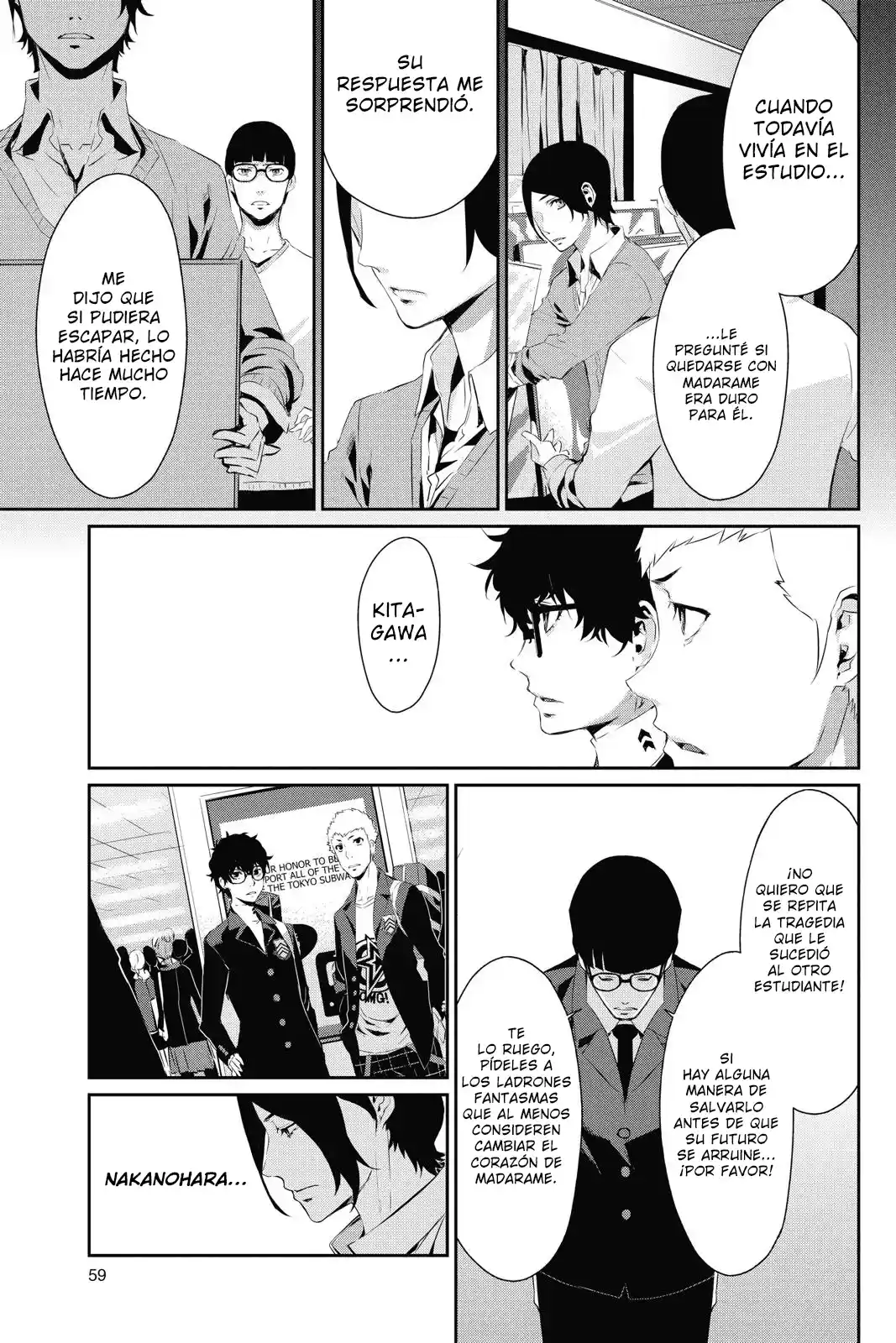 Persona 5 capítulo 13, página 20