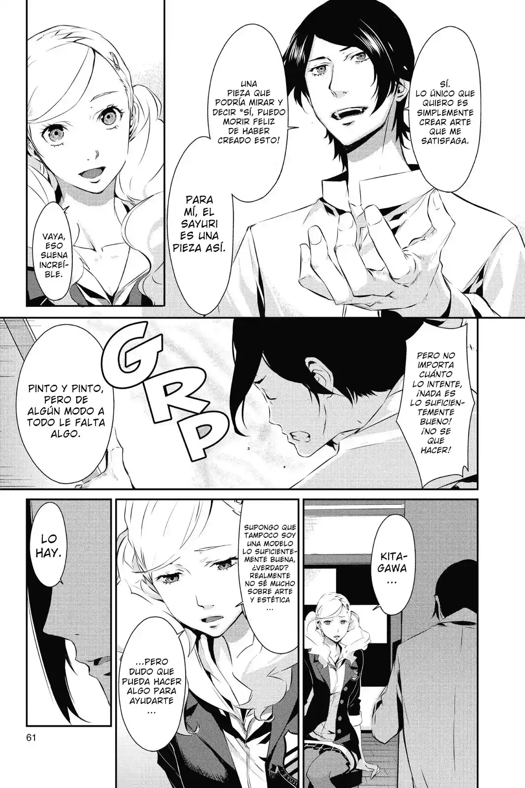 Persona 5 capítulo 13, página 22