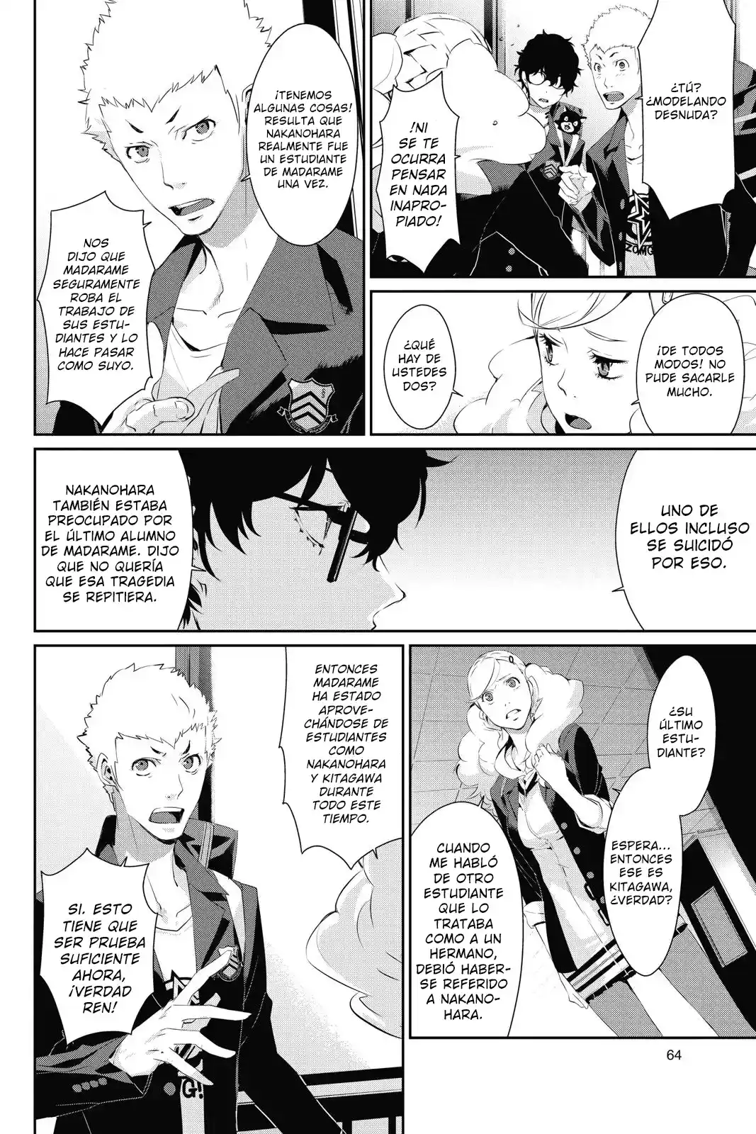 Persona 5 capítulo 13, página 25
