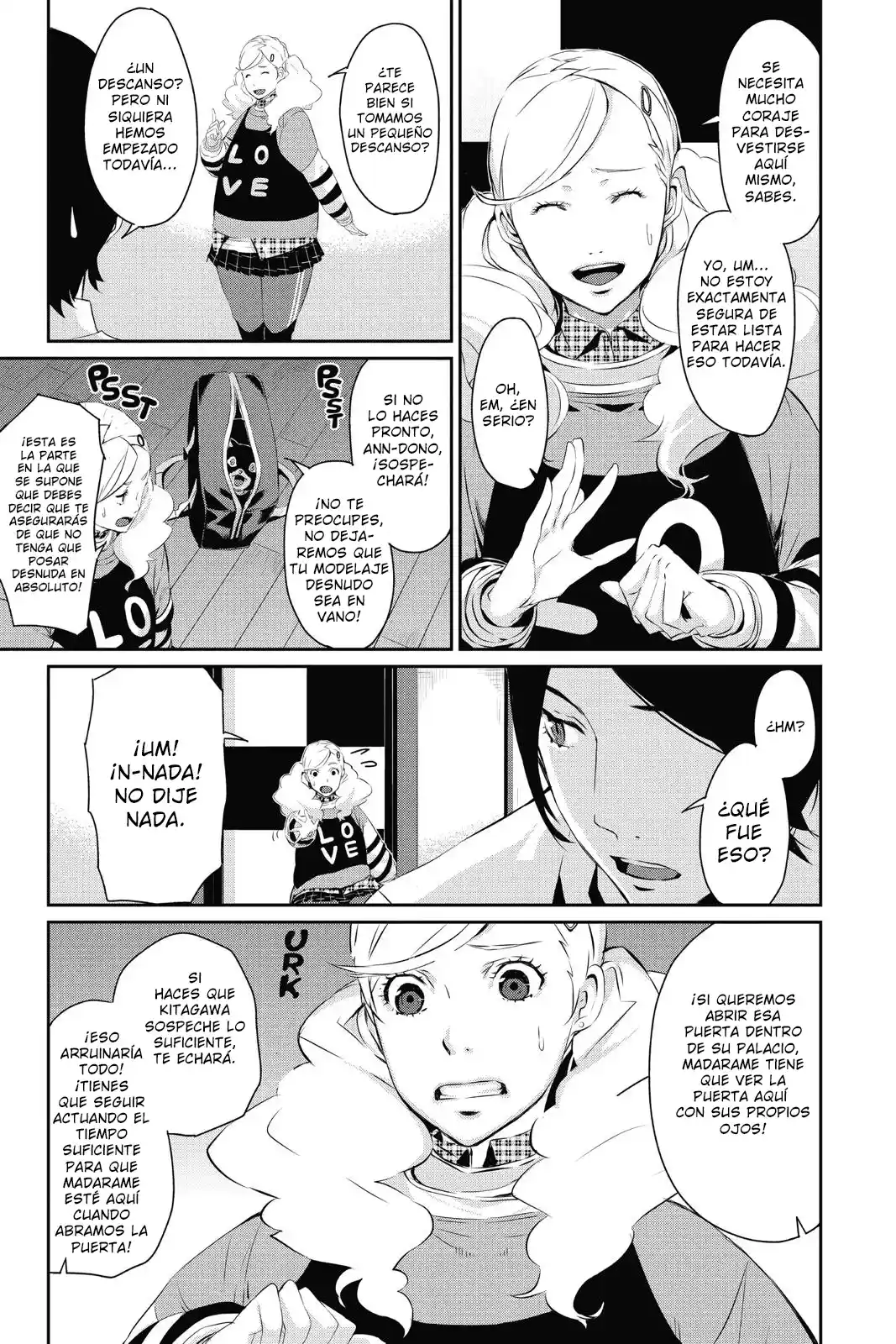 Persona 5 capítulo 13, página 32