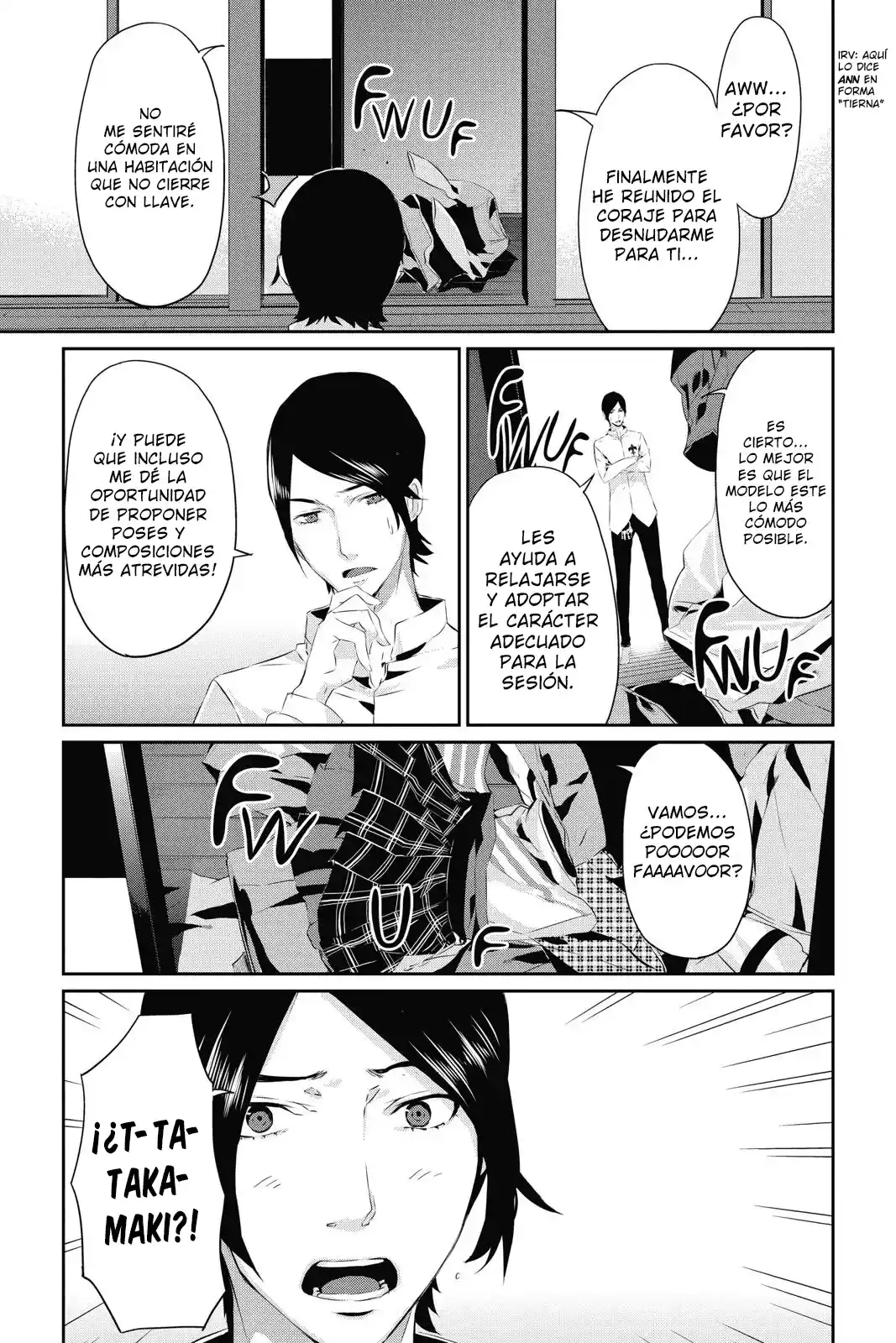 Persona 5 capítulo 13, página 34