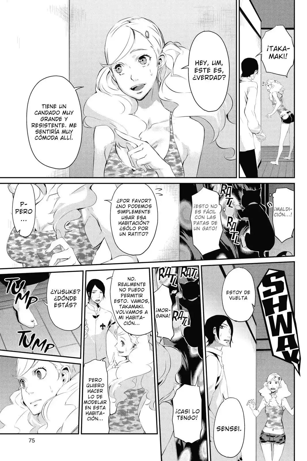 Persona 5 capítulo 13, página 36
