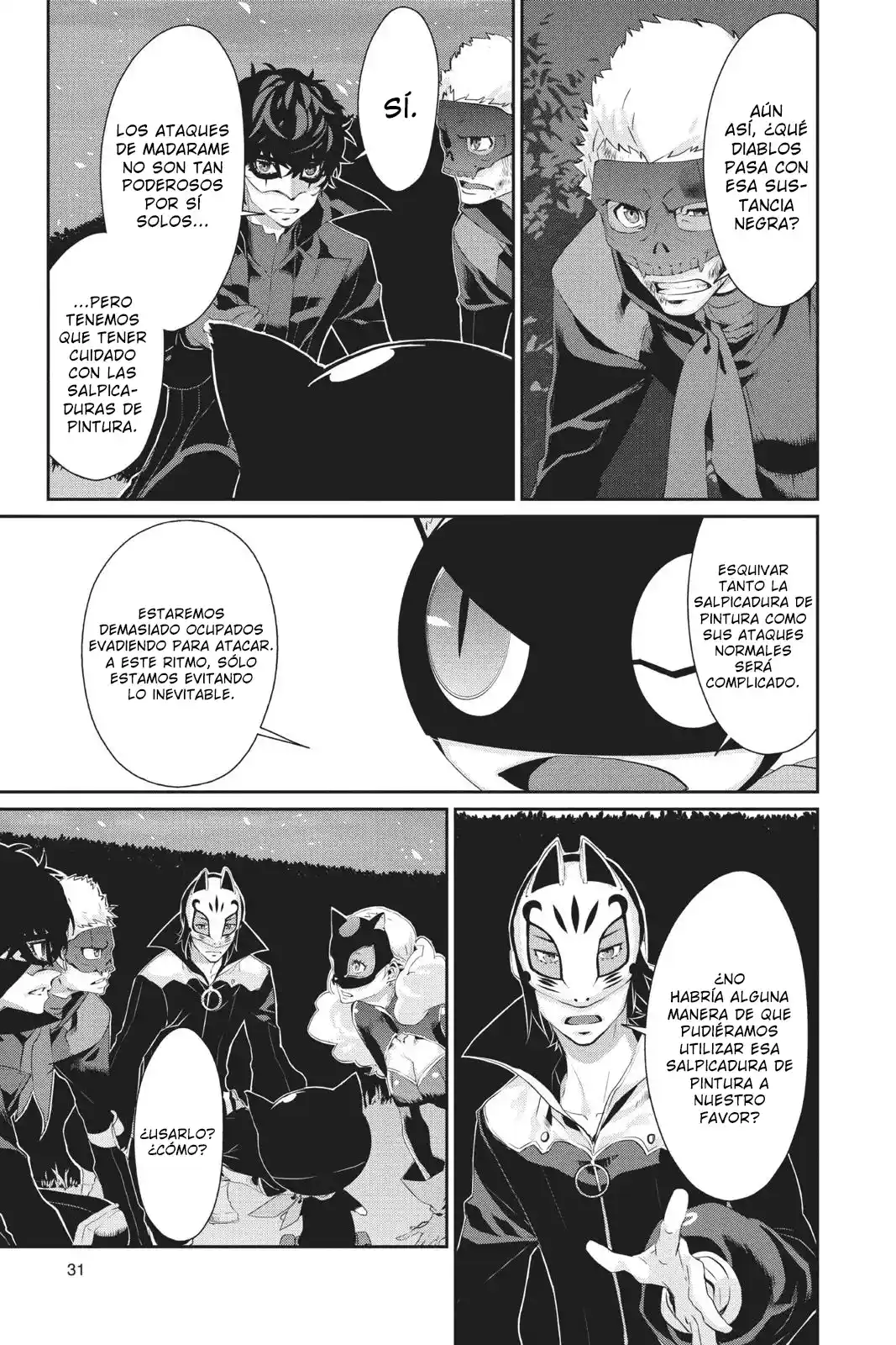 Persona 5 capítulo 17, página 33