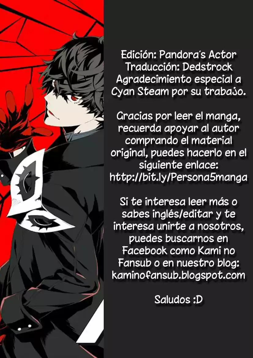 Persona 5 capítulo 3, página 41
