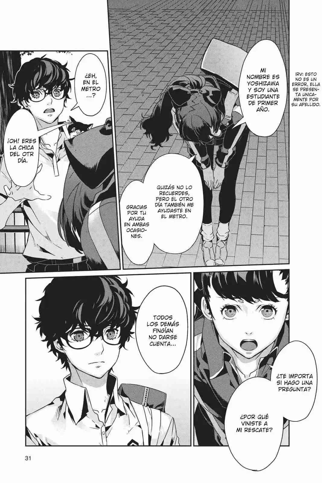 Persona 5 capítulo 35, página 33