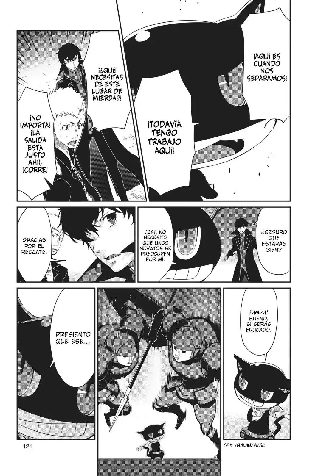 Persona 5 capítulo 4, página 21