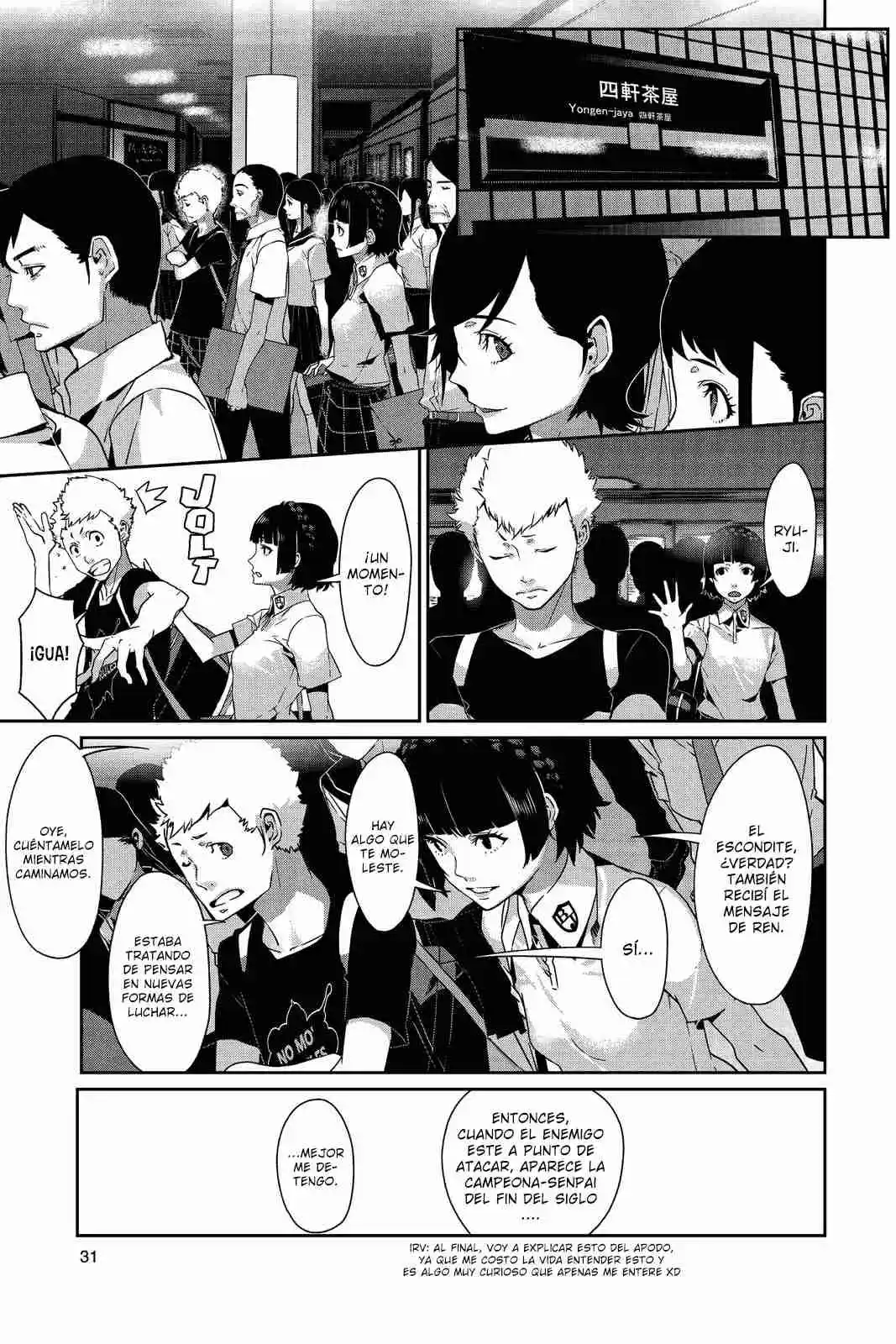 Persona 5 capítulo 41, página 33