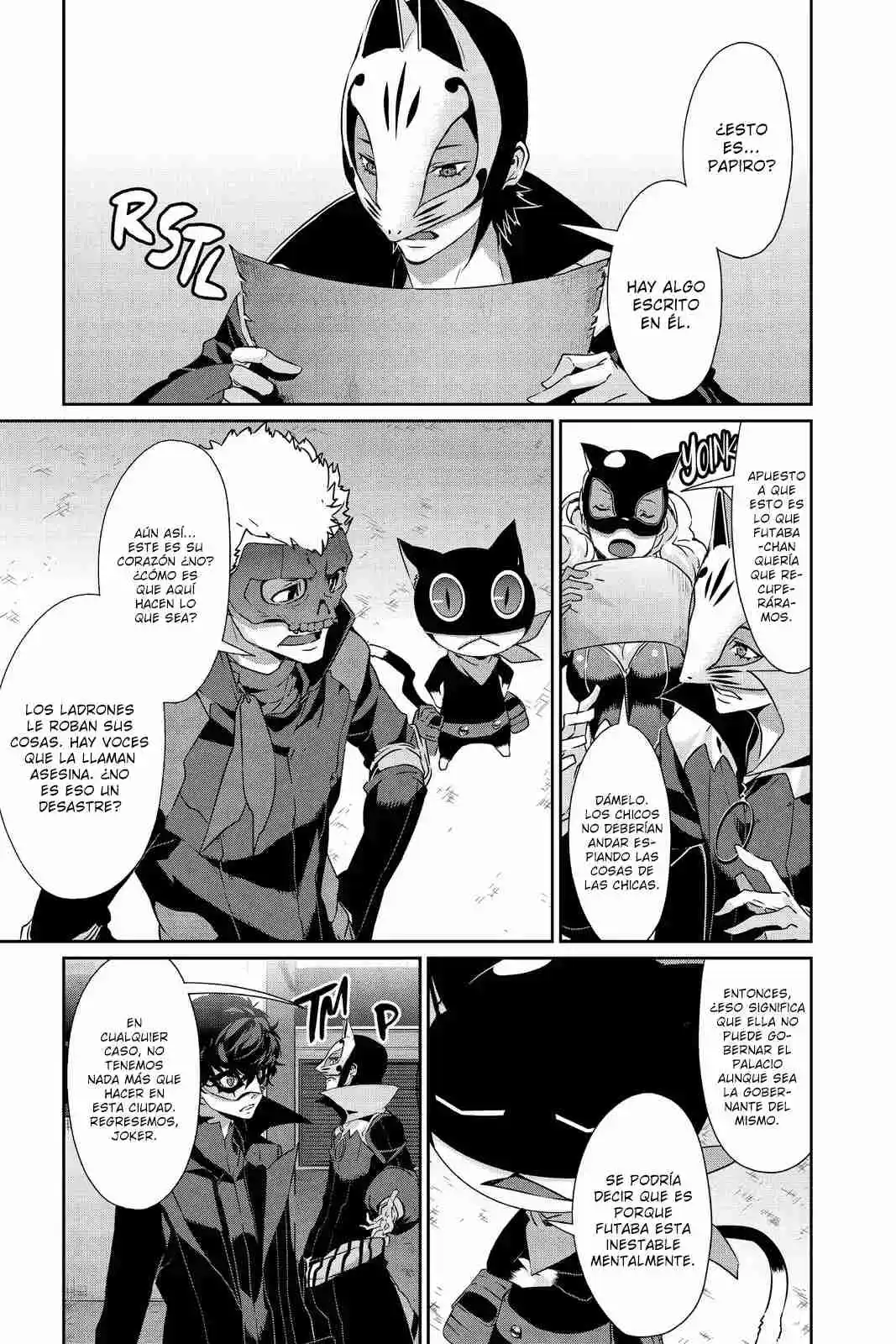 Persona 5 capítulo 42, página 24