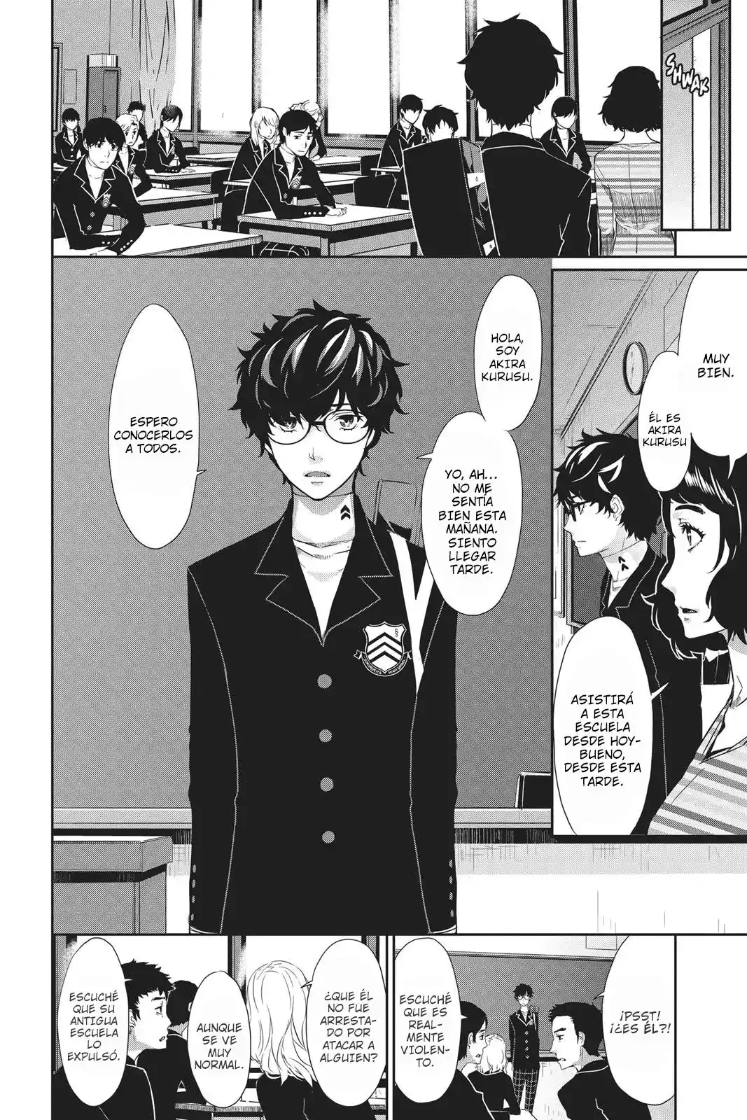 Persona 5 capítulo 5, página 5