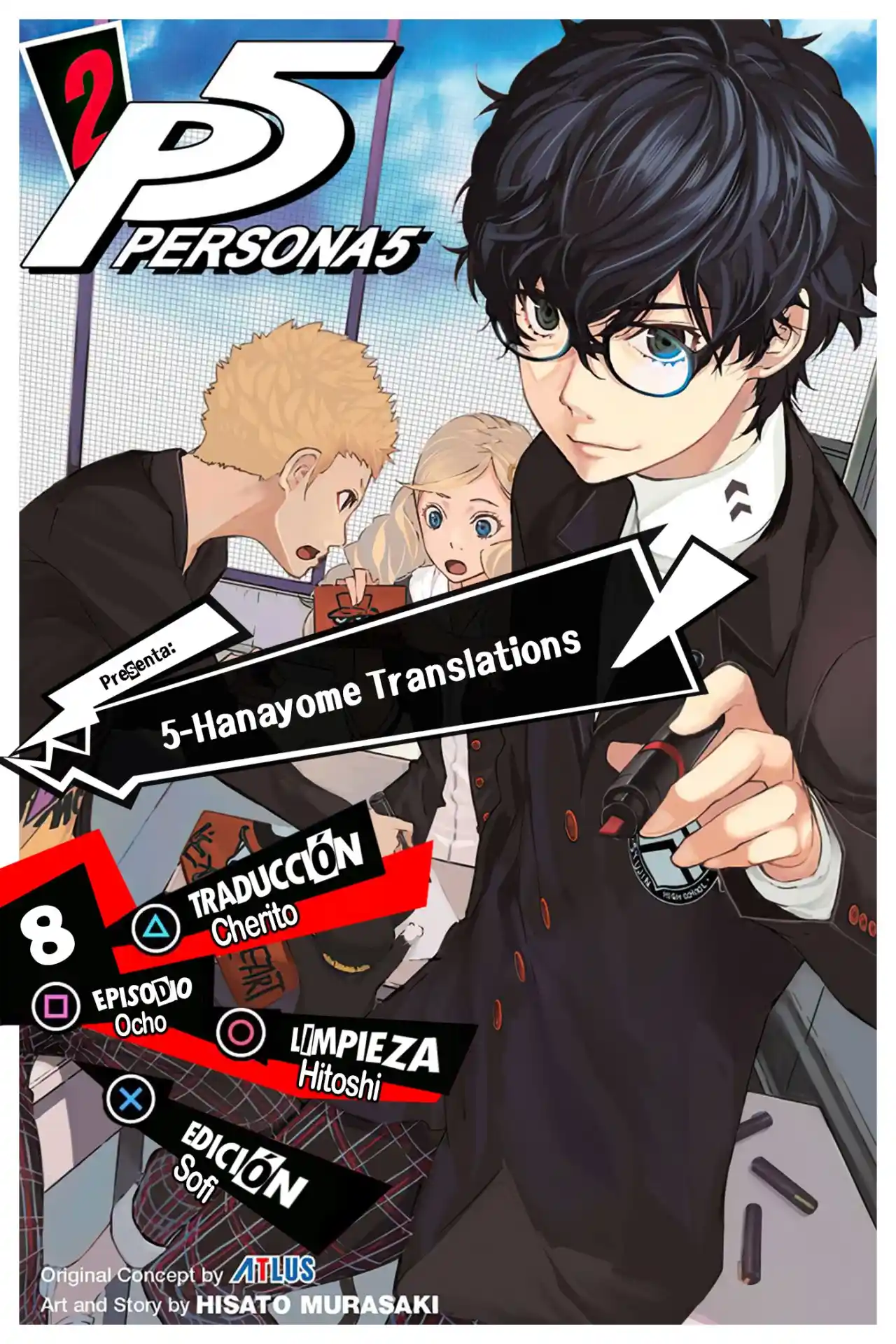 Persona 5 capítulo 8, página 1