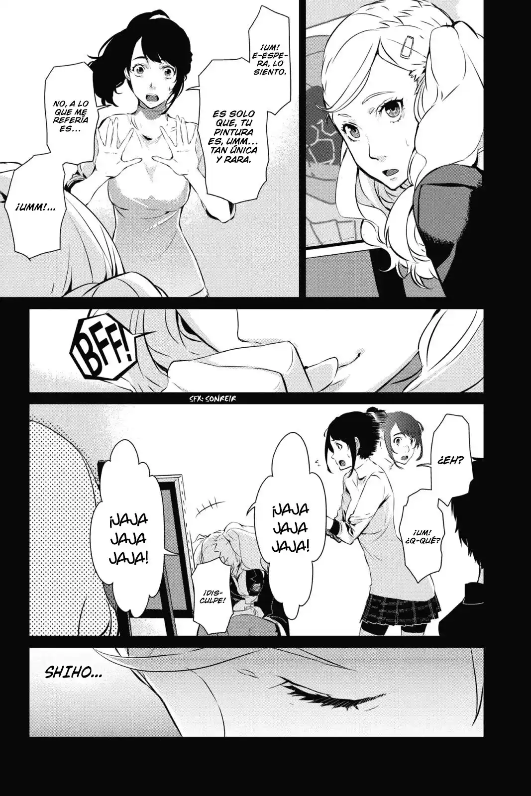 Persona 5 capítulo 8, página 4
