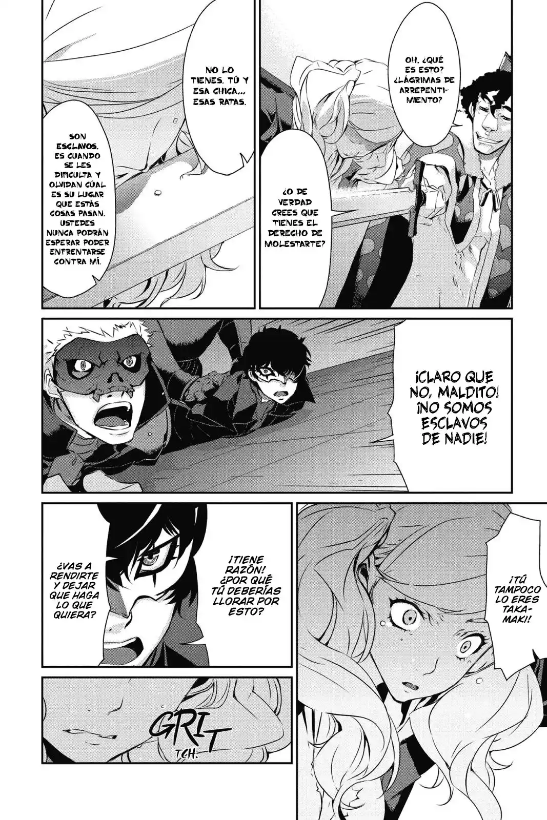 Persona 5 capítulo 8, página 17