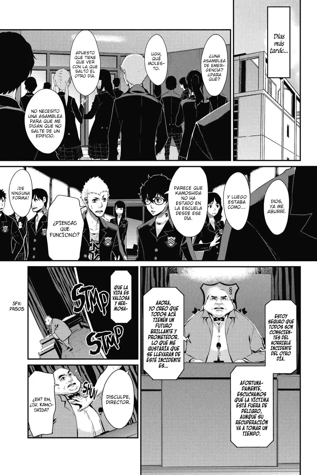 Persona 5 capítulo 9, página 33
