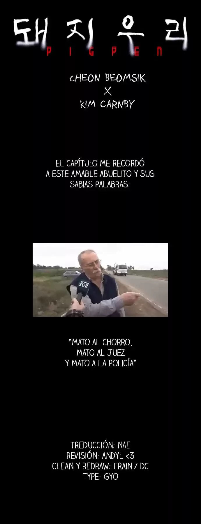 Pocilga capítulo 33, página 20
