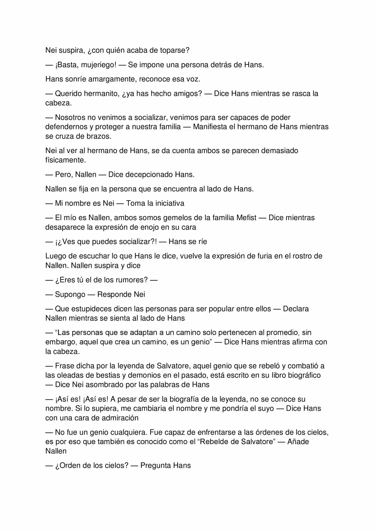 Poder Del Alma (Novela) capítulo 2, página 2