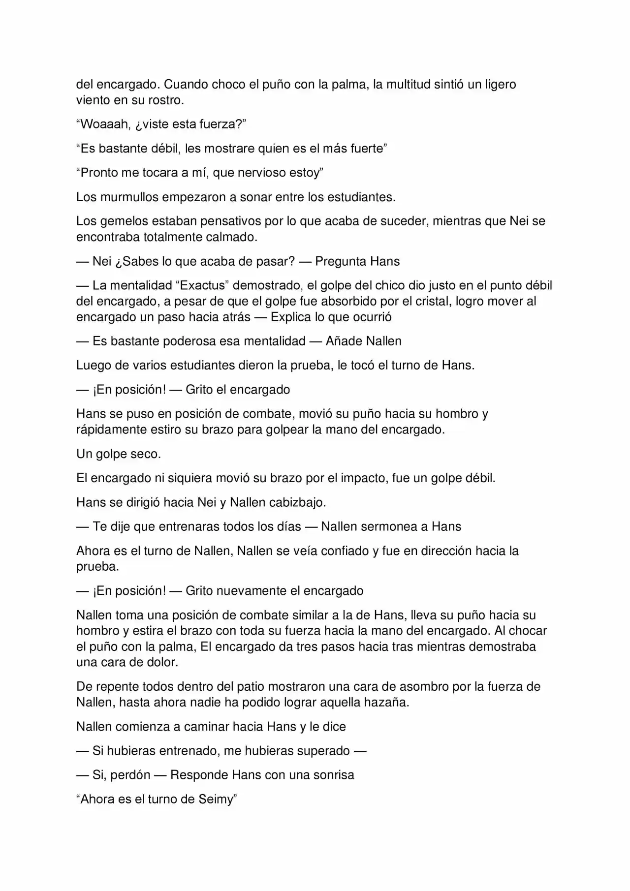 Poder Del Alma (Novela) capítulo 2, página 5