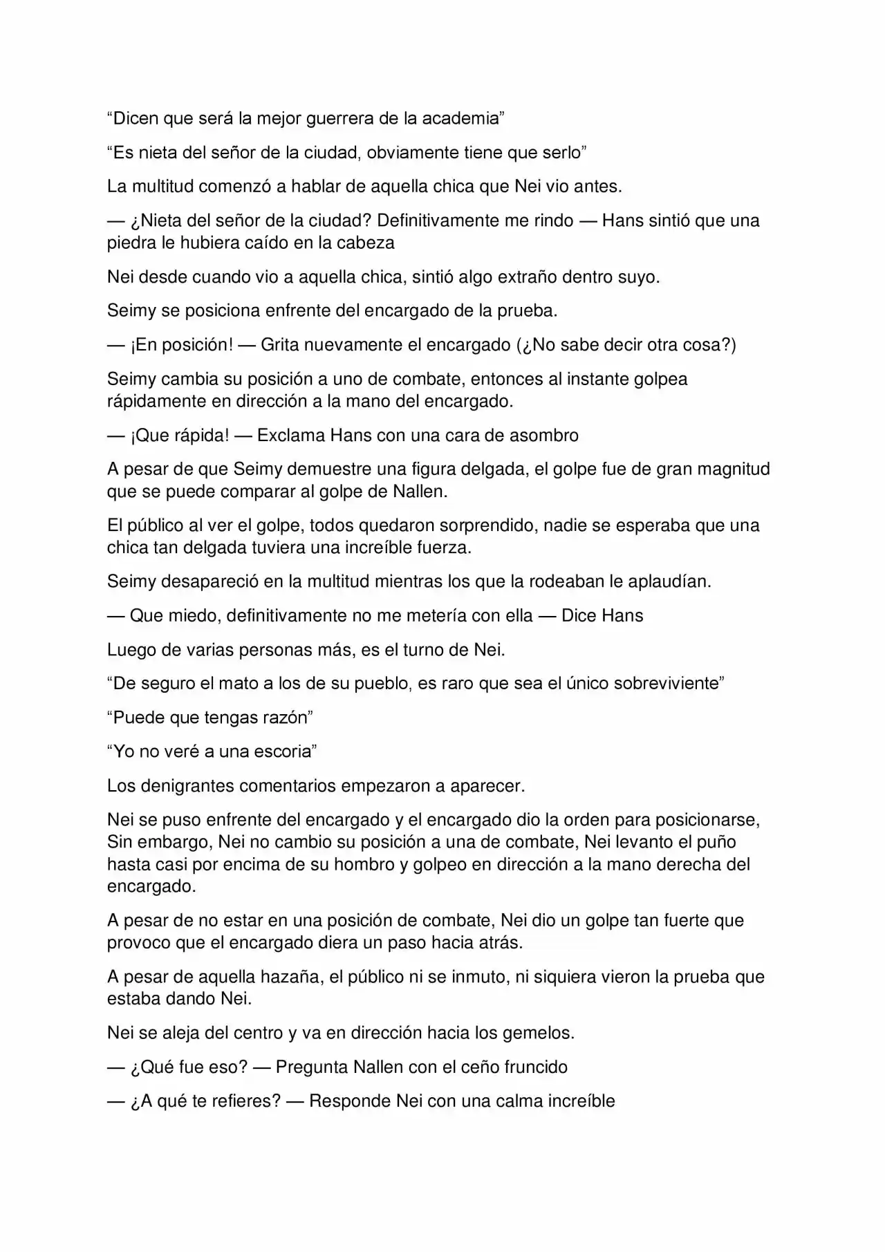 Poder Del Alma (Novela) capítulo 2, página 6