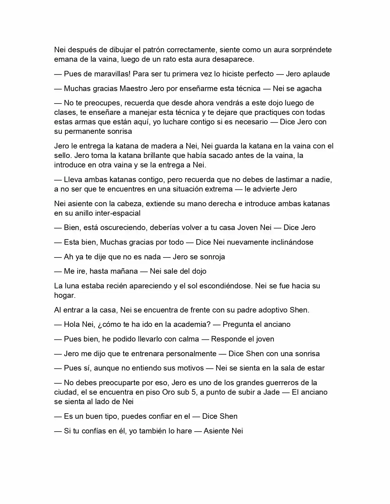 Poder Del Alma (Novela) capítulo 6, página 5