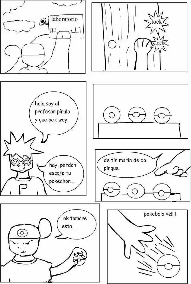 Pokechon capítulo 1, página 3