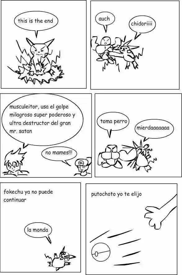 Pokechon capítulo 7, página 6
