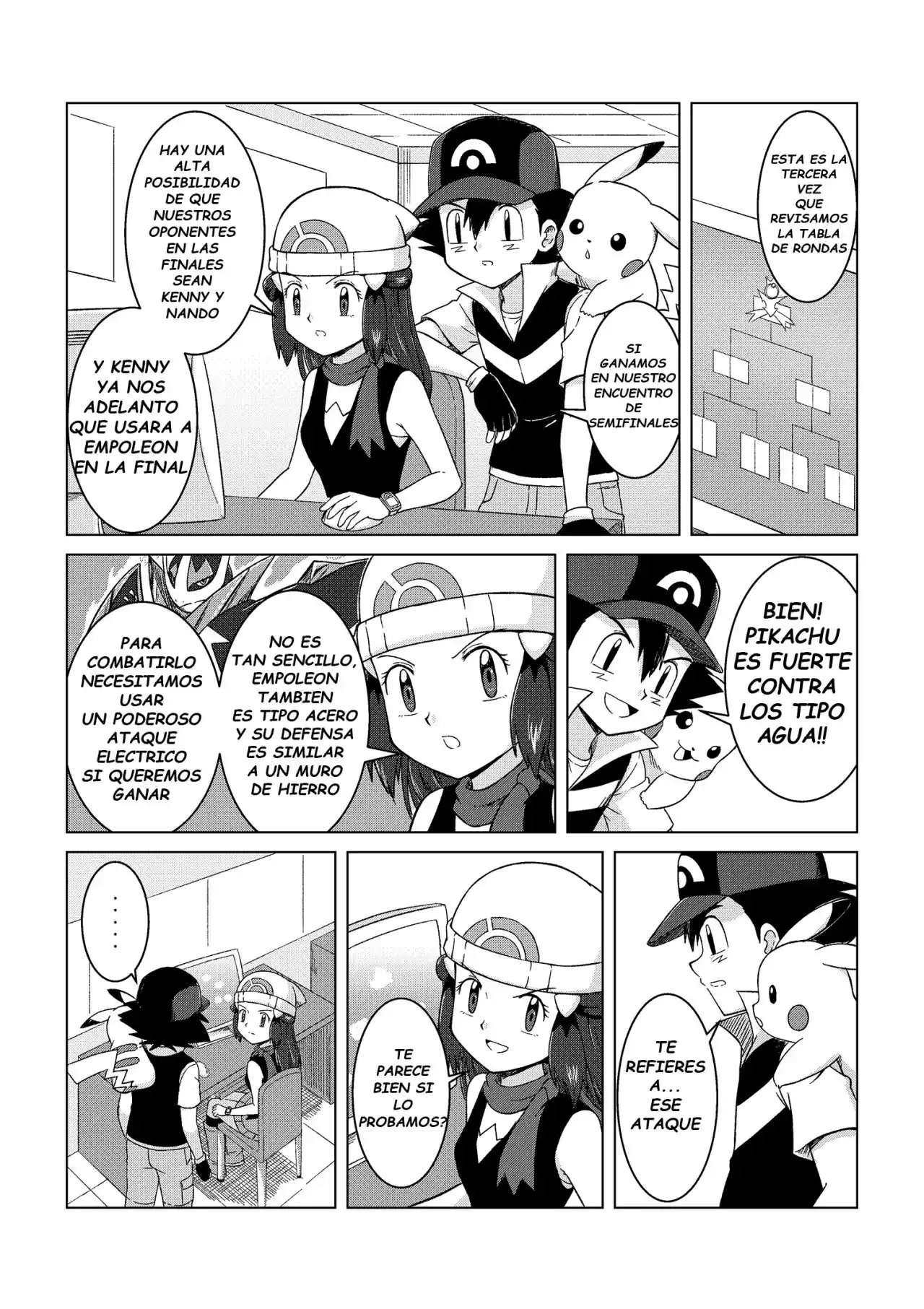 Pokemon DP HIGH TOUCH capítulo 13, página 4