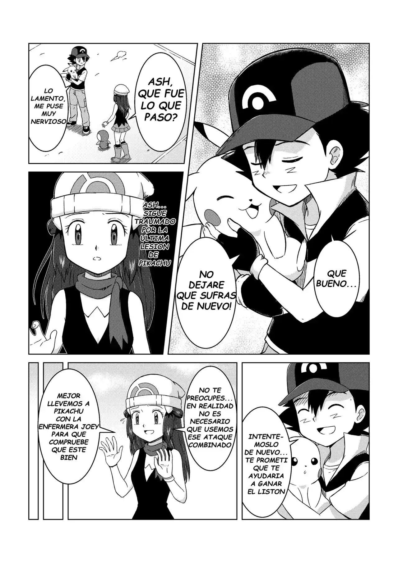 Pokemon DP HIGH TOUCH capítulo 13, página 10