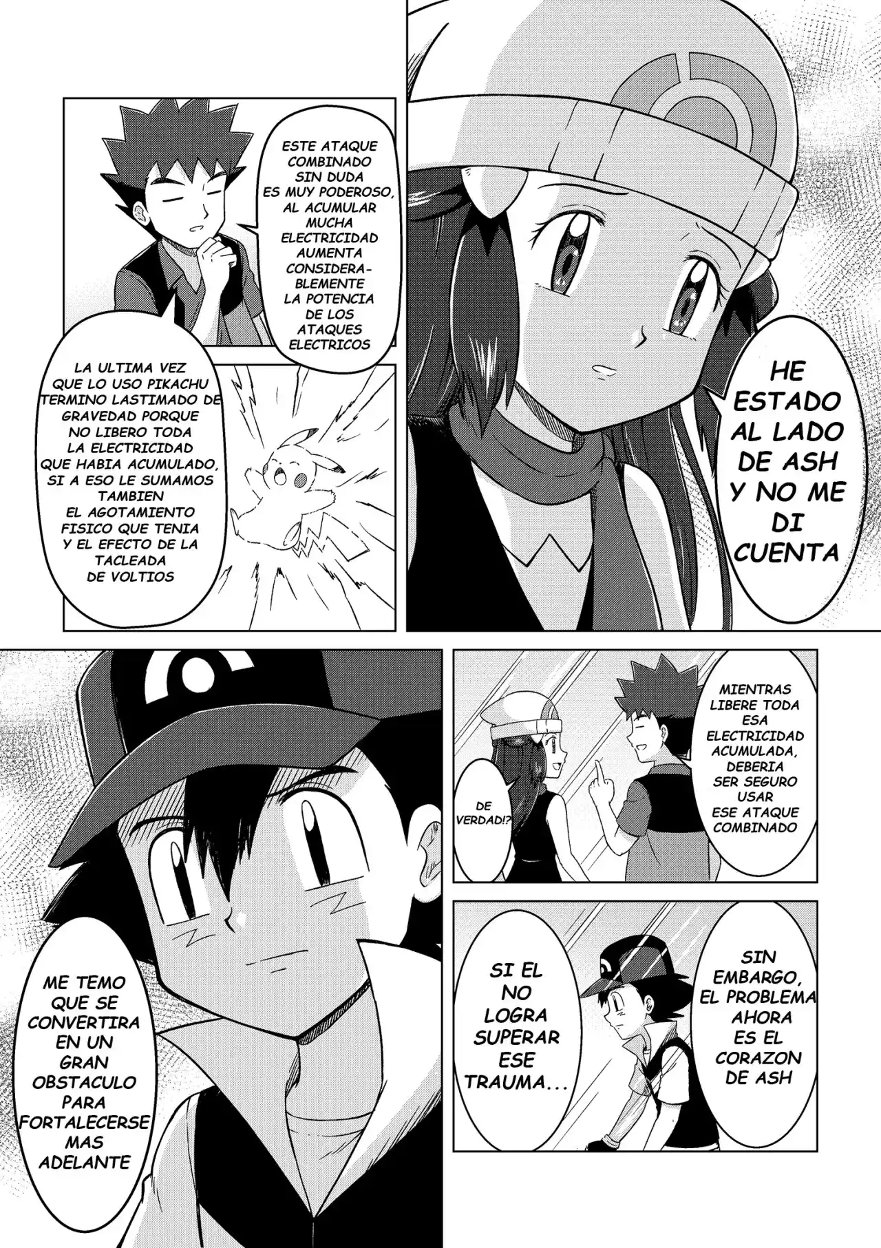 Pokemon DP HIGH TOUCH capítulo 13, página 12
