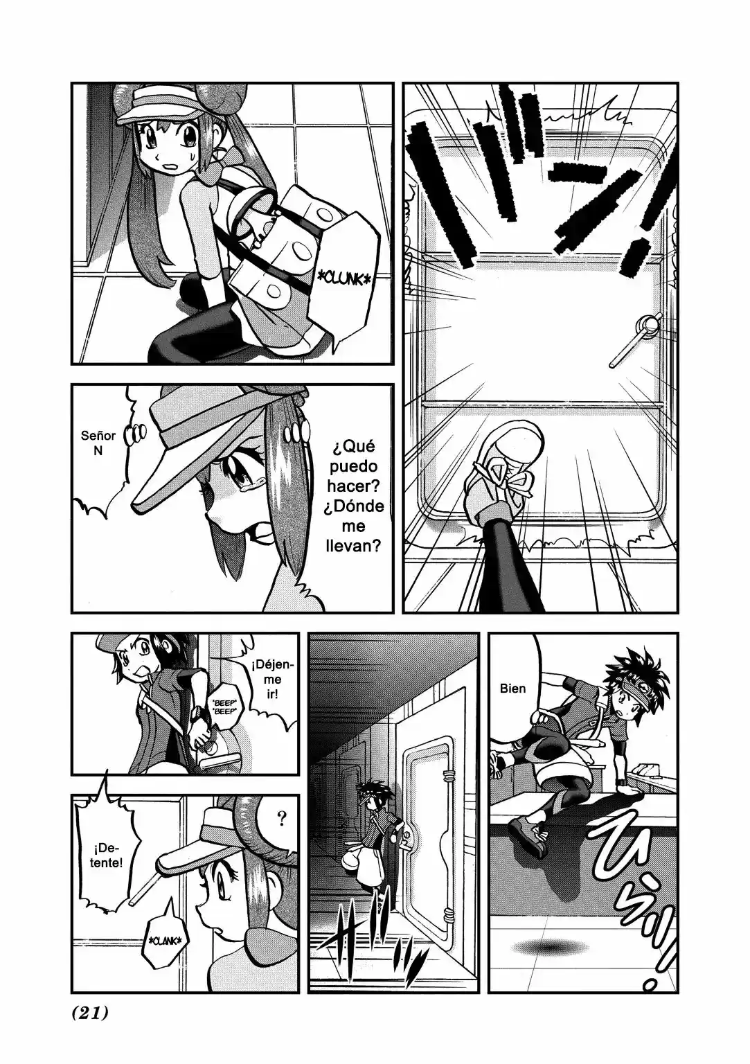 Pokemon Special capítulo 539, página 21