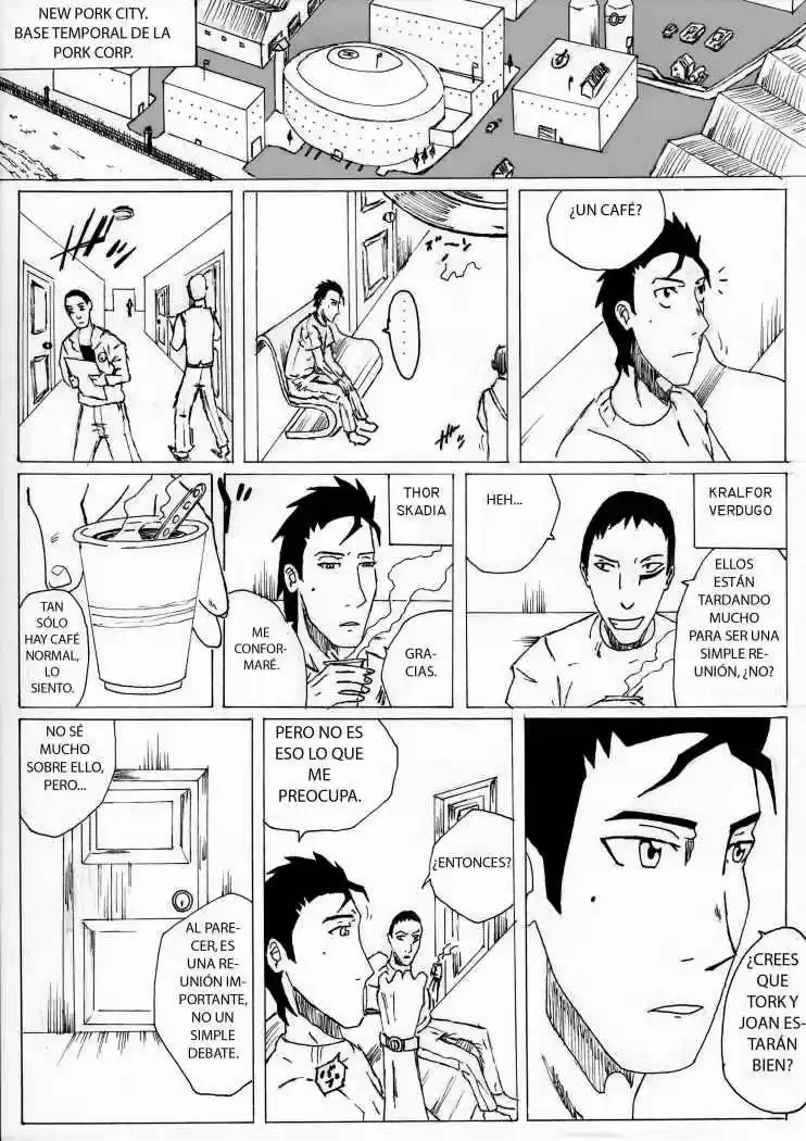 Pork Korp capítulo 3, página 6