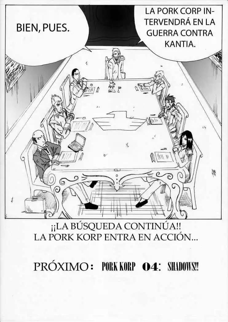 Pork Korp capítulo 3, página 21