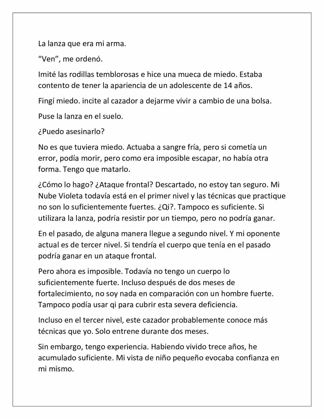 Possessing Nothing (Novela) capítulo 13, página 5