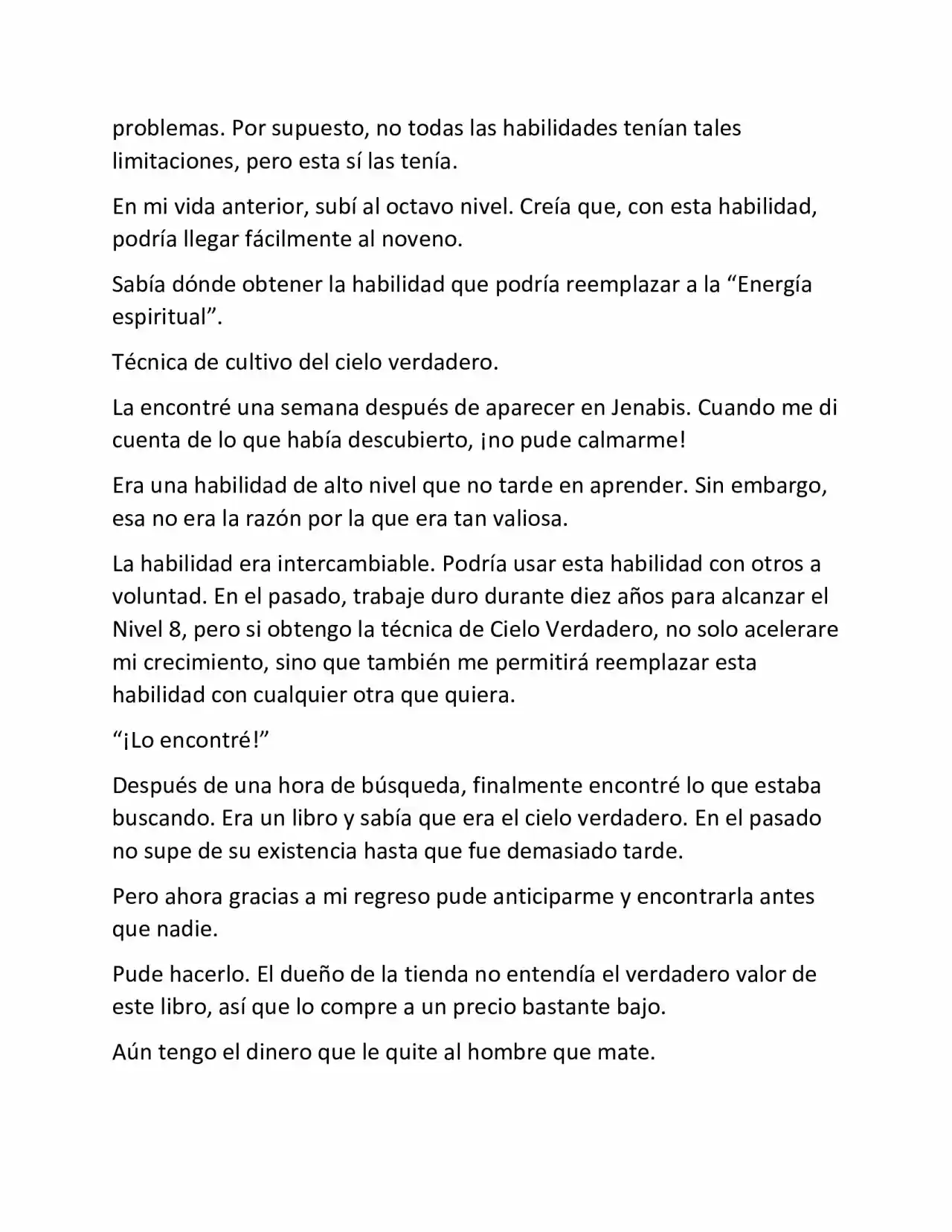 Possessing Nothing (Novela) capítulo 2, página 7