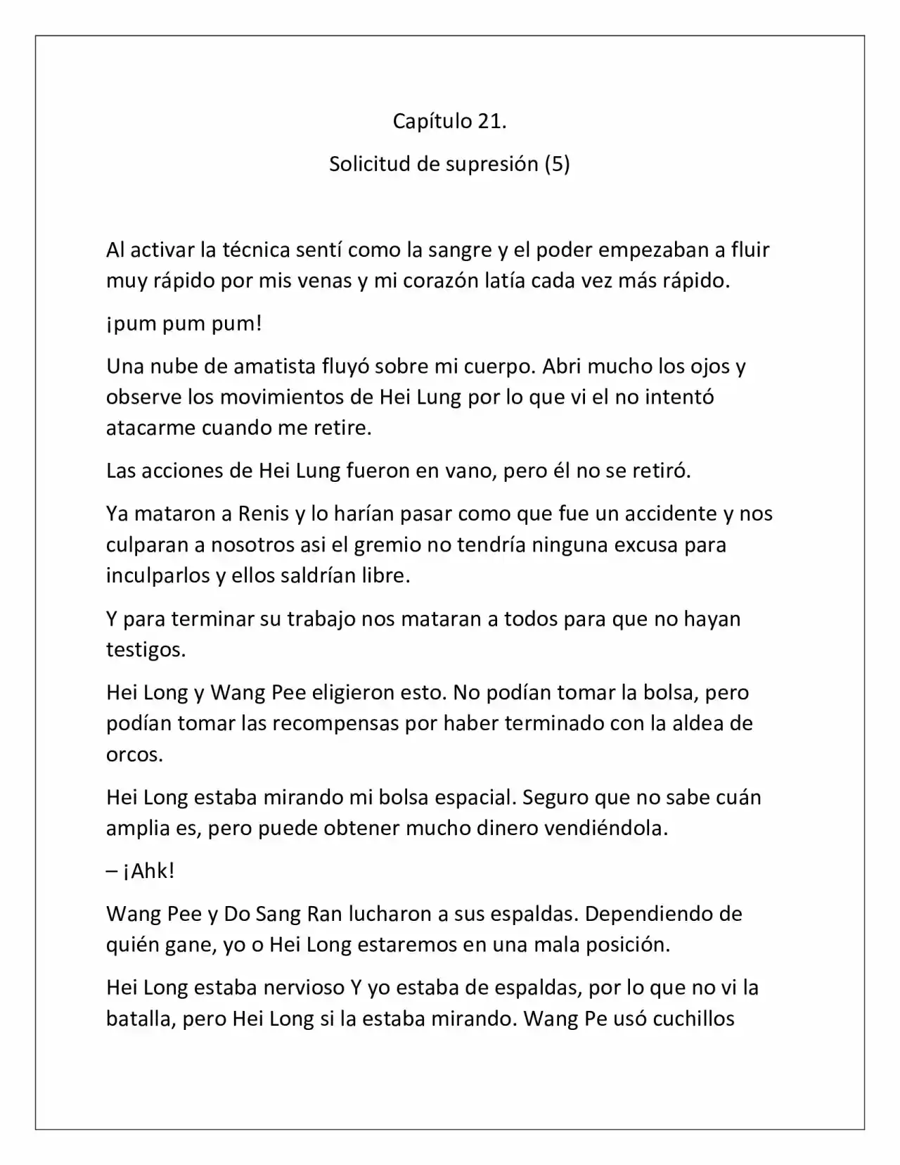 Possessing Nothing (Novela) capítulo 21, página 1