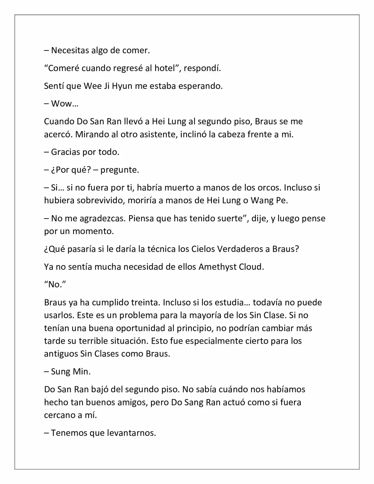 Possessing Nothing (Novela) capítulo 21, página 7