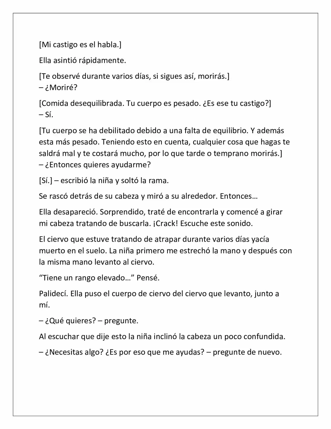 Possessing Nothing (Novela) capítulo 28, página 5