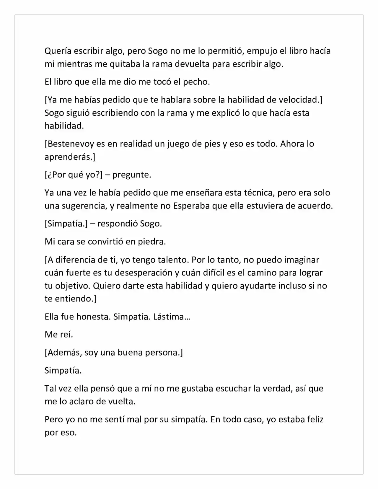 Possessing Nothing (Novela) capítulo 33, página 5
