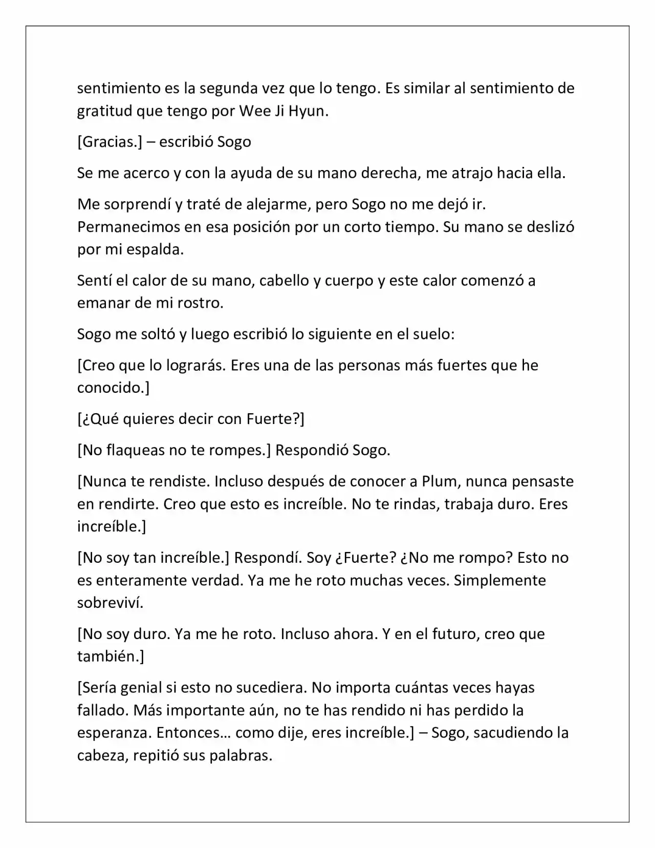 Possessing Nothing (Novela) capítulo 38, página 5