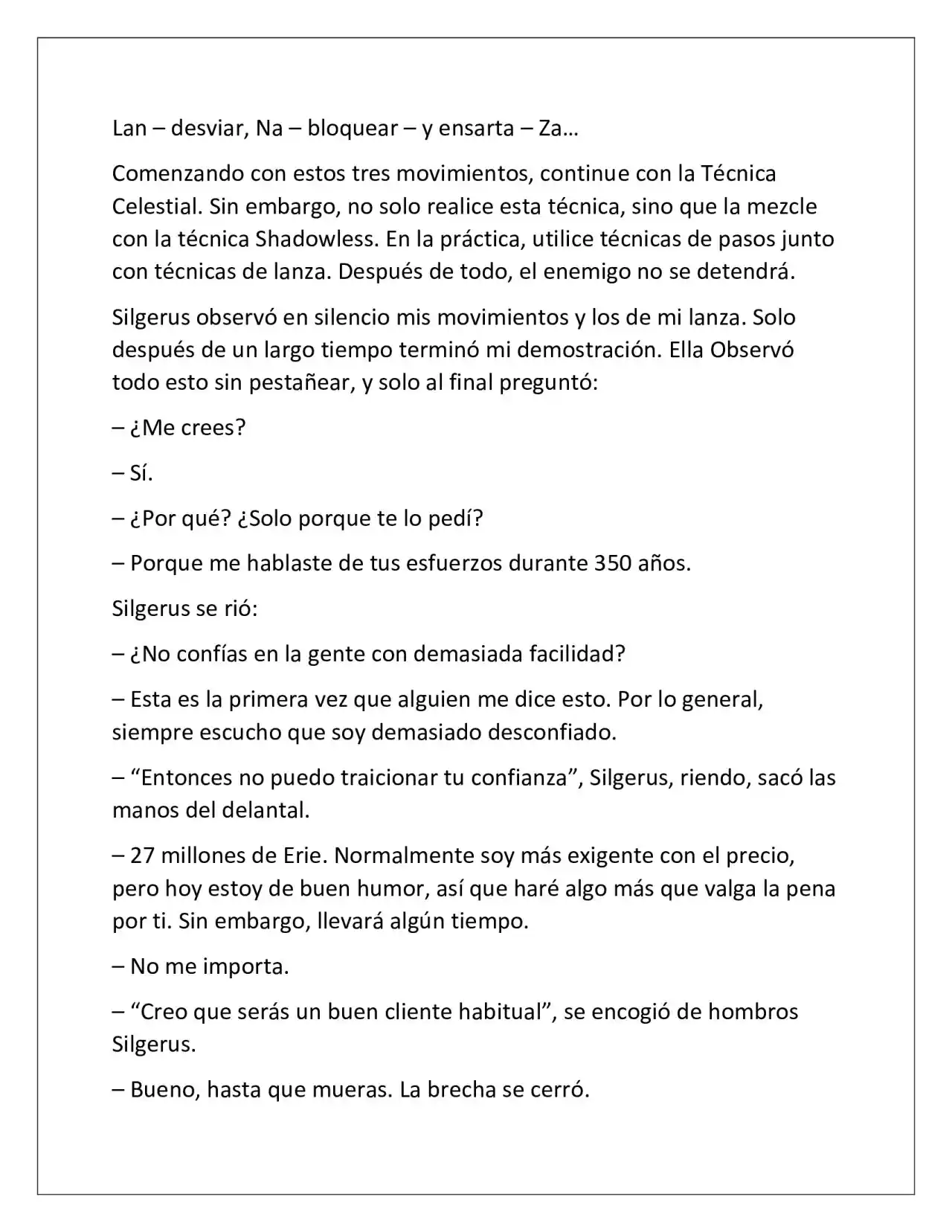 Possessing Nothing (Novela) capítulo 49, página 6