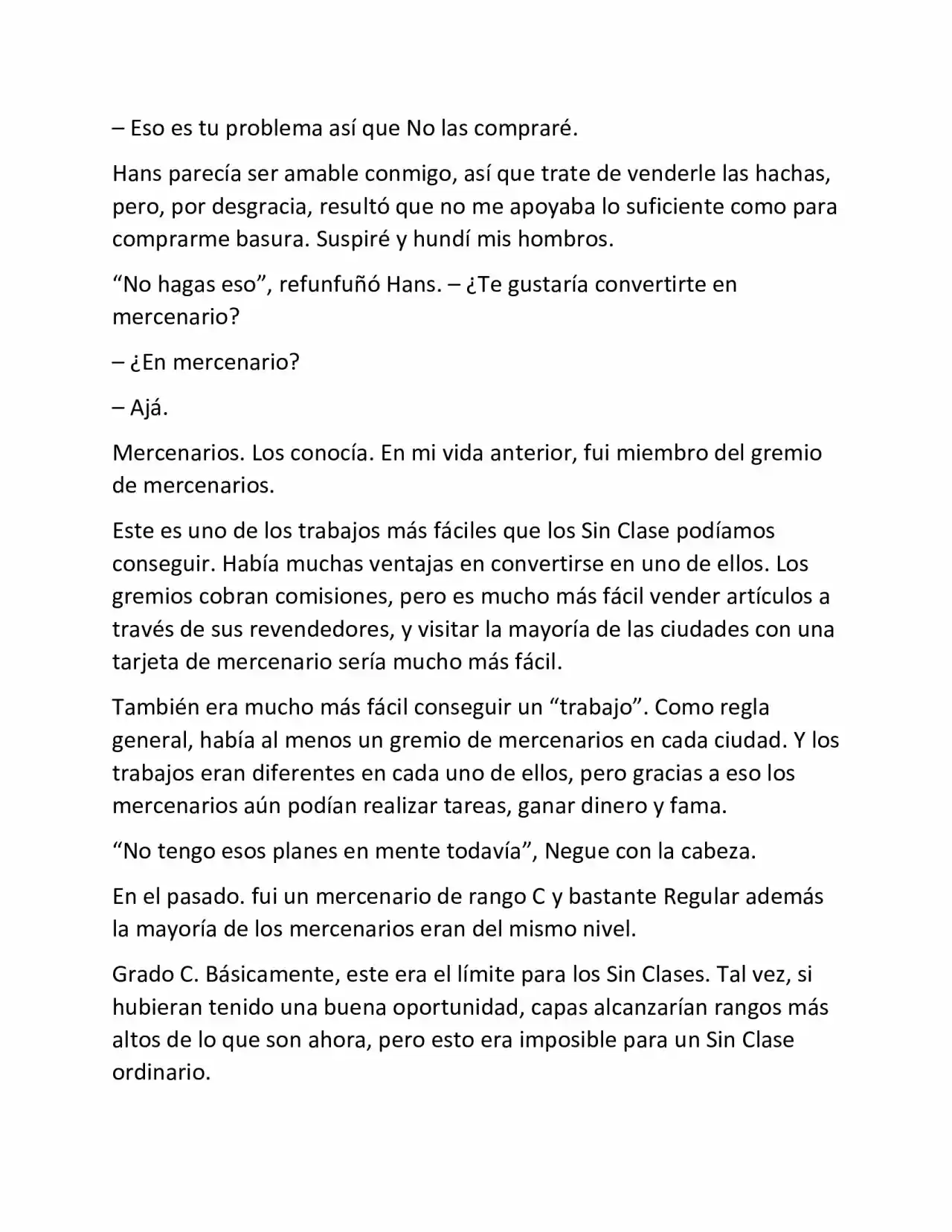 Possessing Nothing (Novela) capítulo 8, página 3
