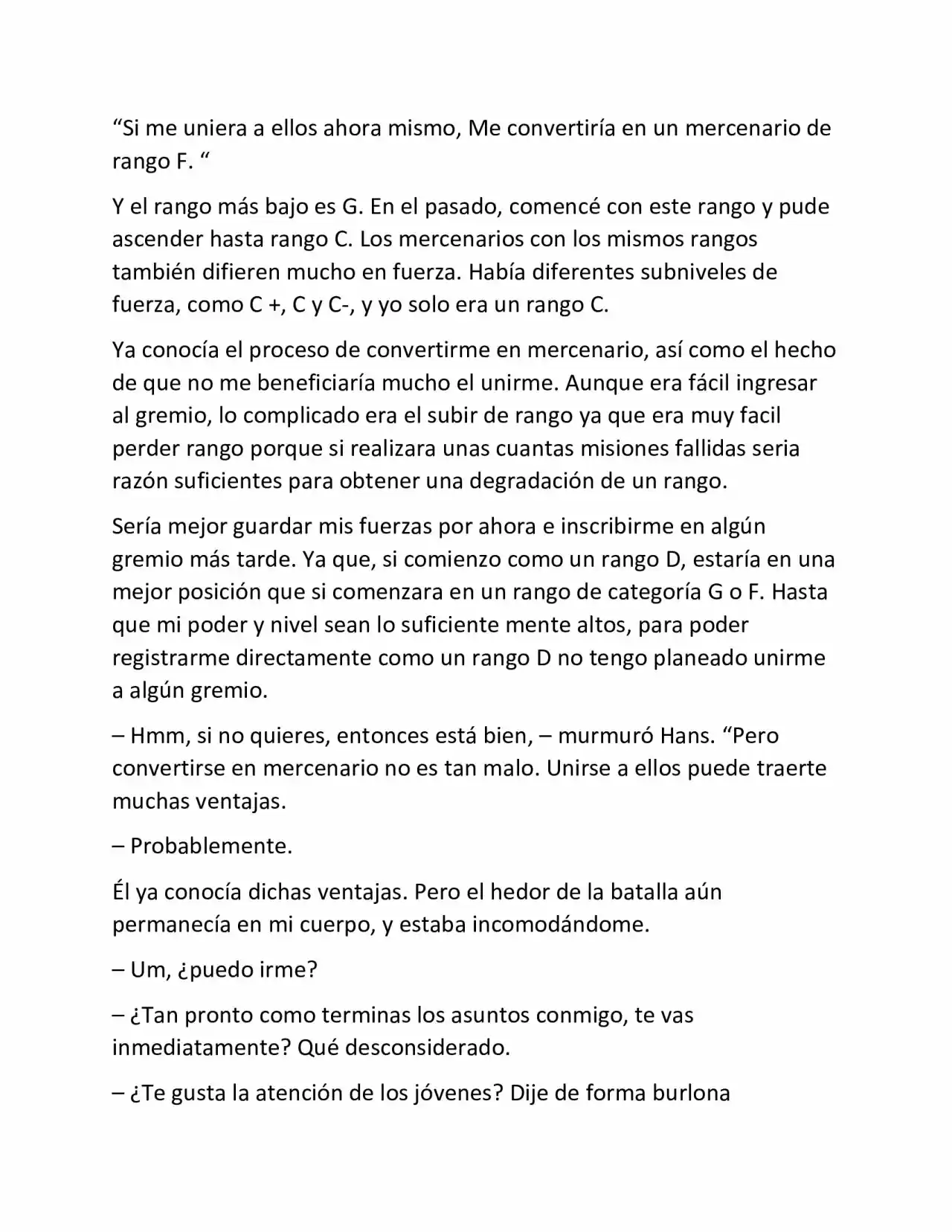 Possessing Nothing (Novela) capítulo 8, página 4