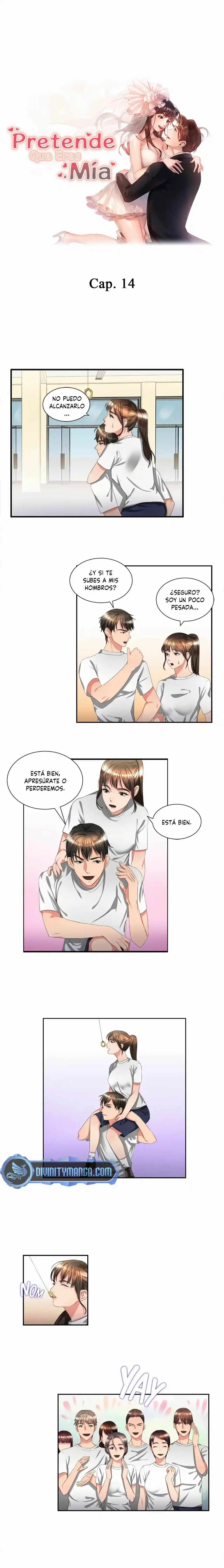 Pretende Que Eres Mía capítulo 14, página 2