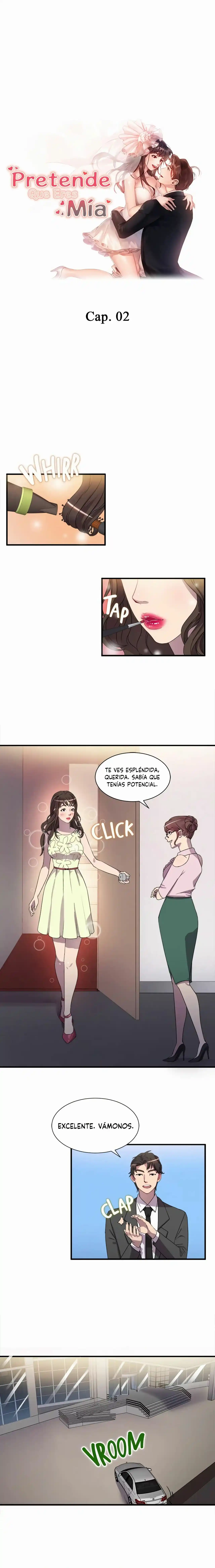 Pretende Que Eres Mía capítulo 2, página 2