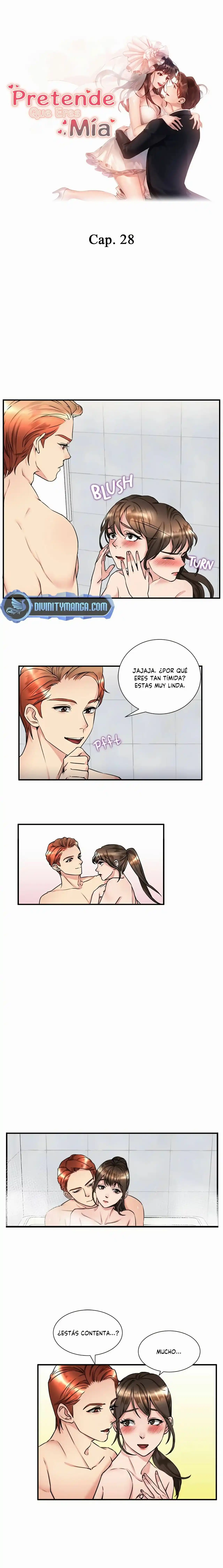 Pretende Que Eres Mía capítulo 28, página 2