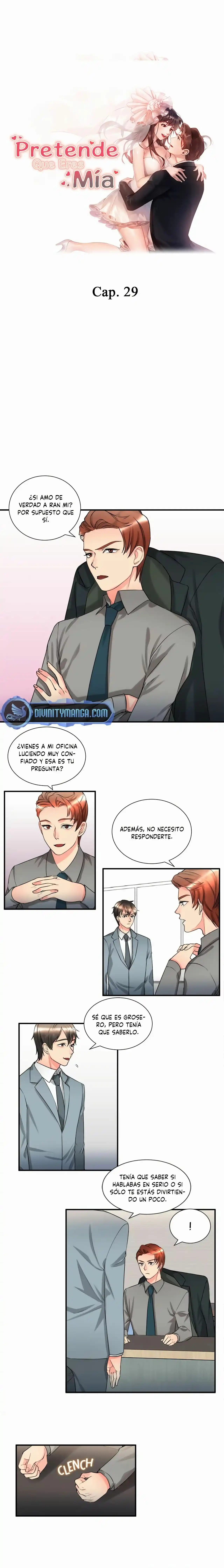 Pretende Que Eres Mía capítulo 29, página 2