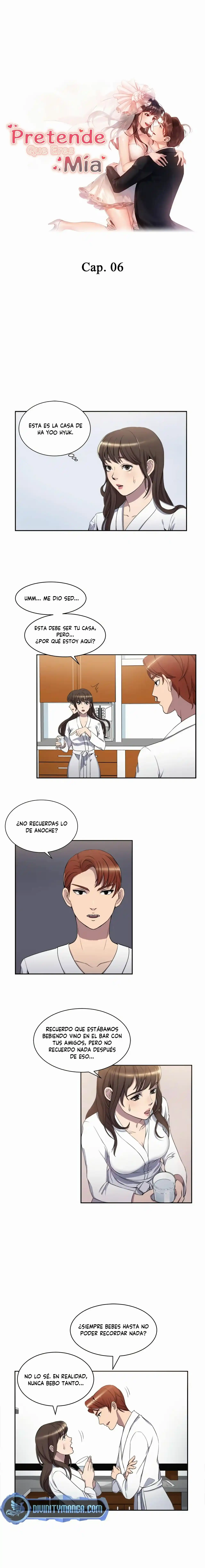 Pretende Que Eres Mía capítulo 6, página 2