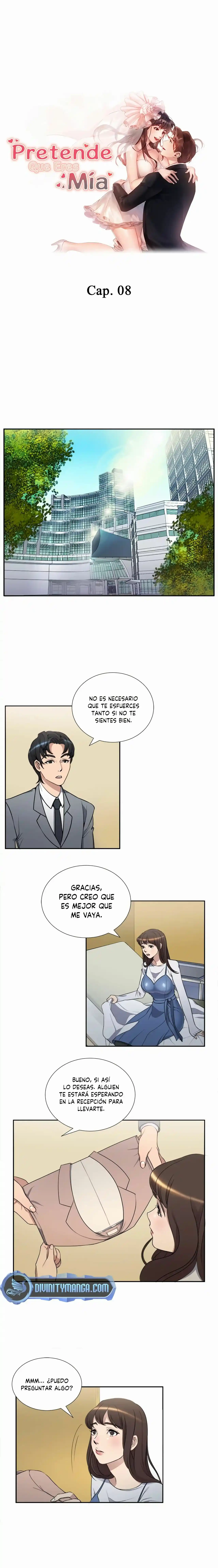 Pretende Que Eres Mía capítulo 8, página 2