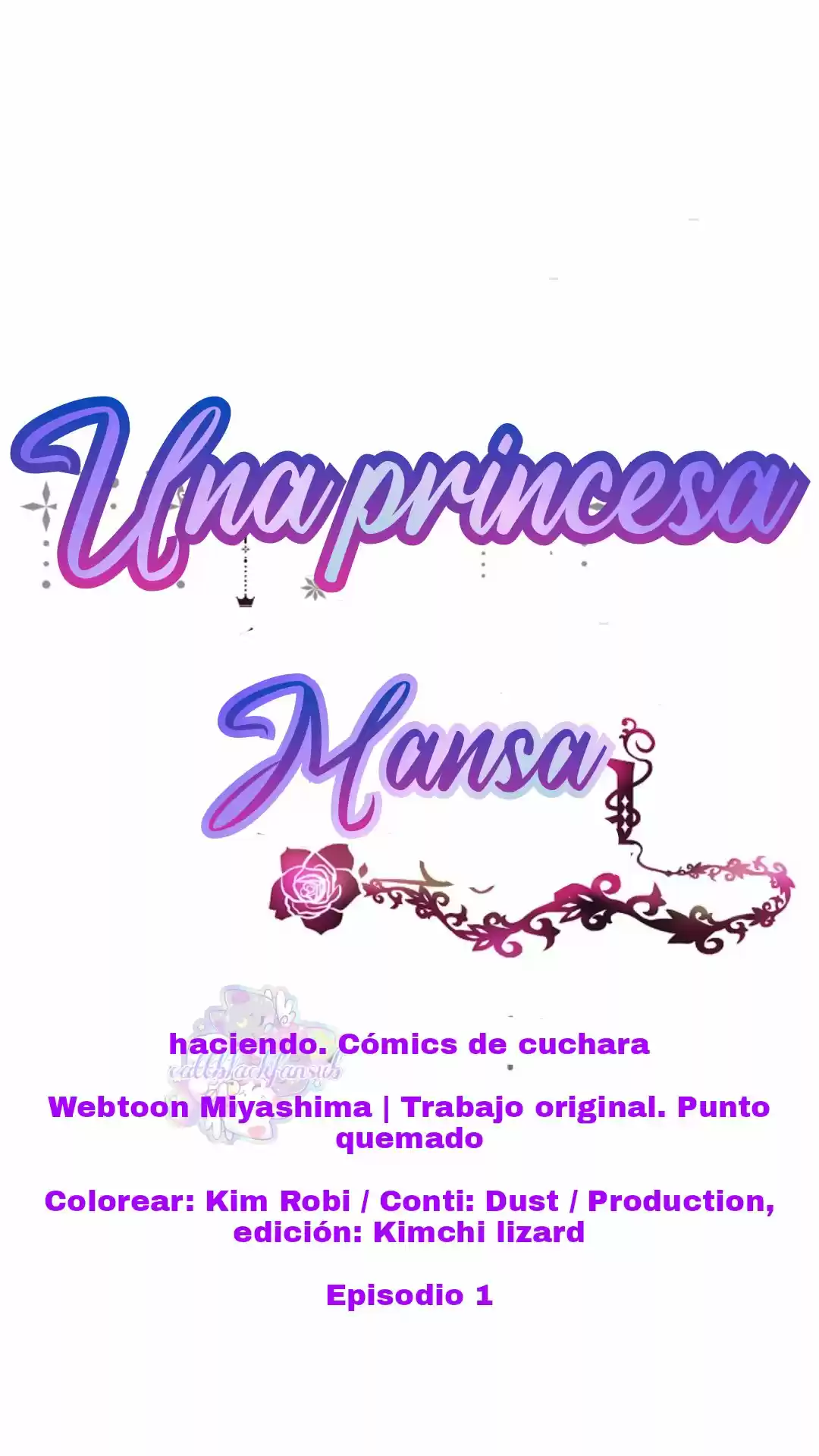 PRINCESA MANSA capítulo 1, página 8
